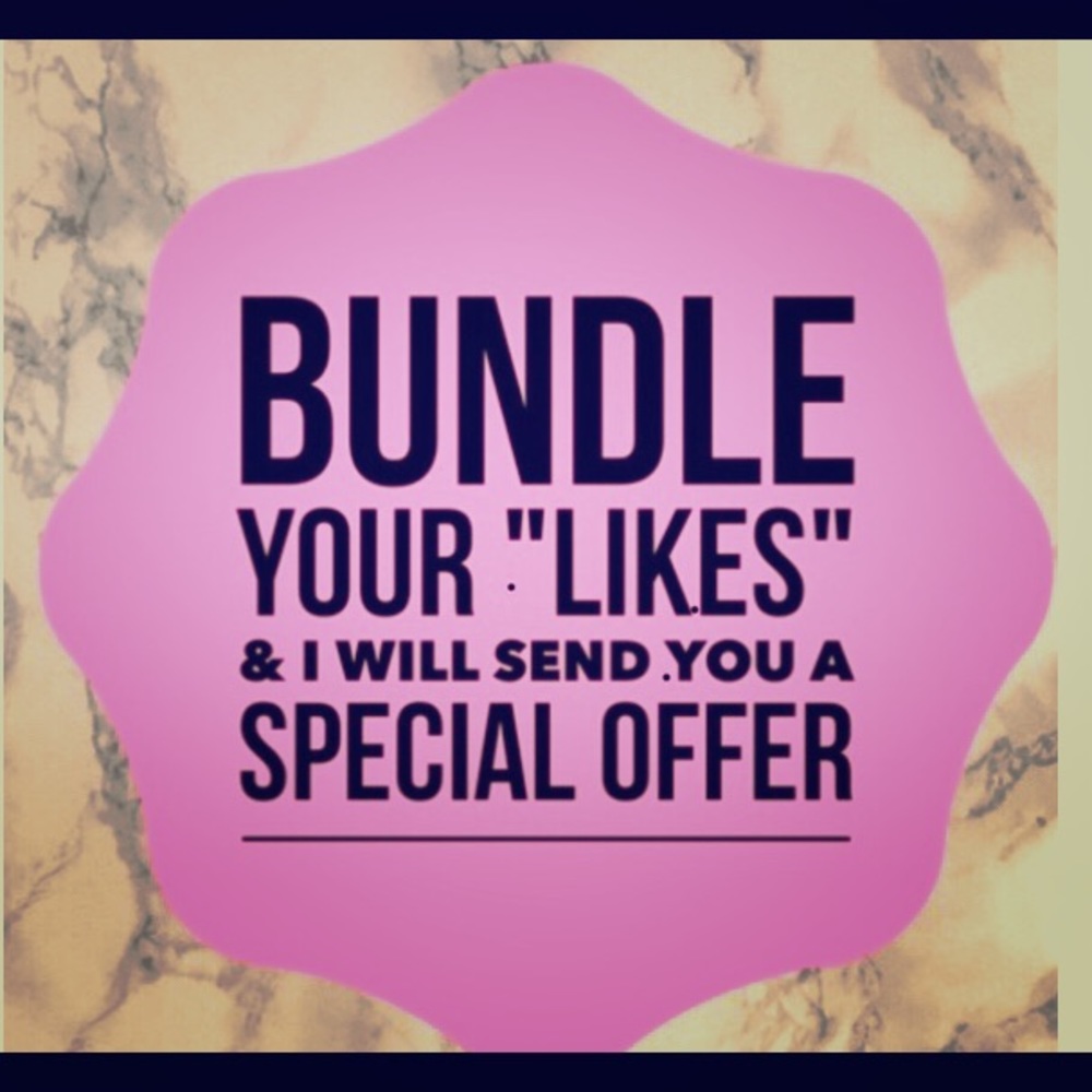 Bundle items you like from my collection